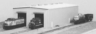 Micro Engineering 60-001 N Scale Modern Engine House Kit