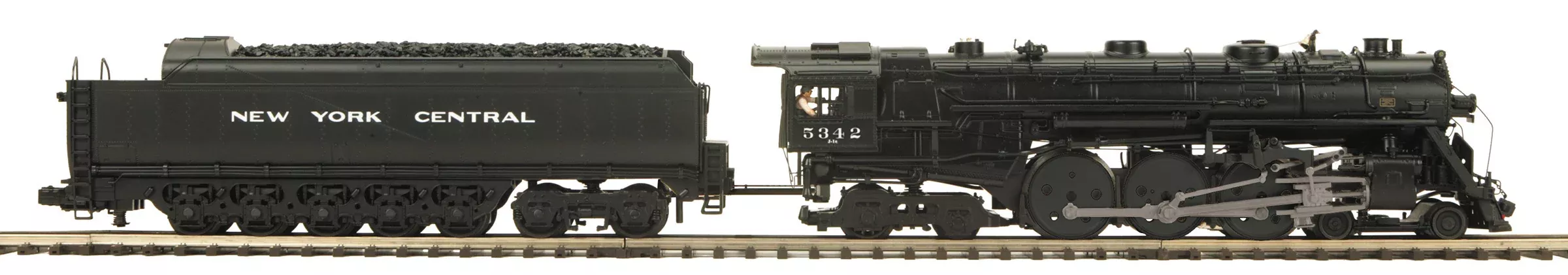 MTH 20-3868-1 O Scale Premier 4-6-4 J1e Hudson Steam Loco NYC 5342 with PS3