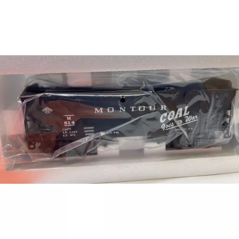 MTH Premier 20-97518 Montour - Coal Goes To War 2-Bay Offset Hopper Car O SCALE NEW