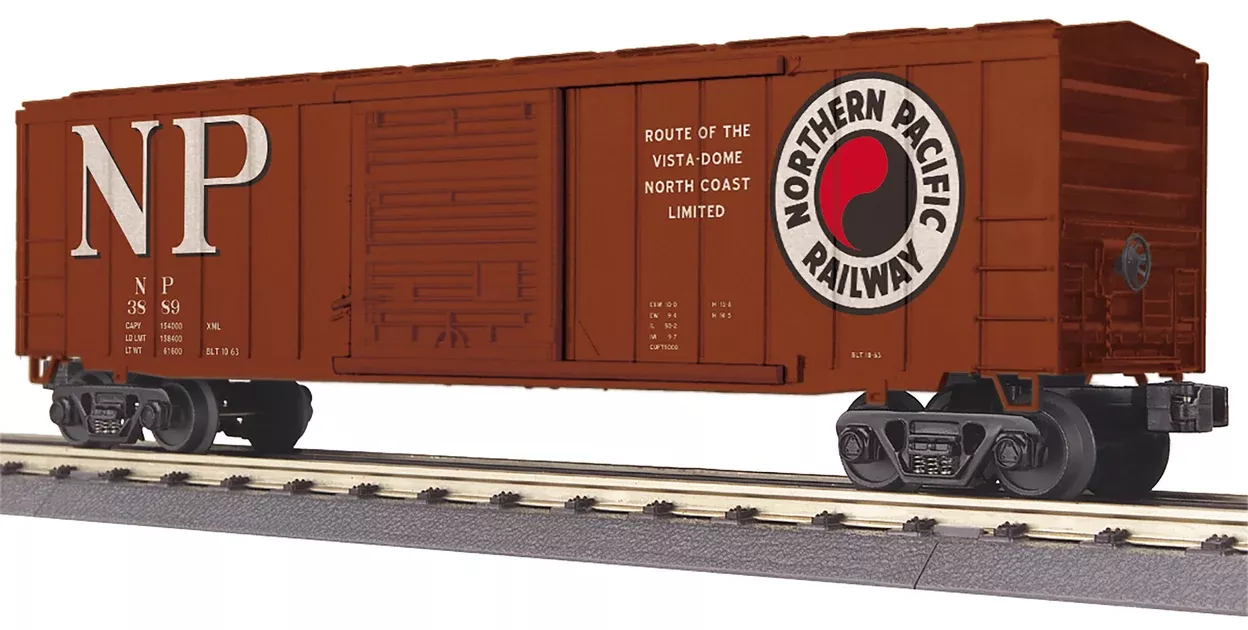 MTH Railking 30-71072 O Gauge 50' Modern Boxcar Northern Pacific NP