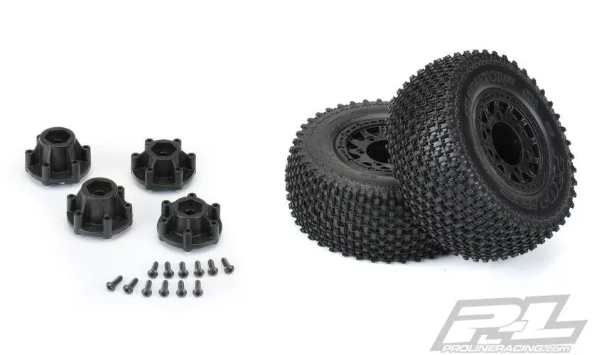 Pro-Line Gladiator SC 2.2″/3.0″ M2 (Medium) Off-Road Tires Mounted Tra Slash