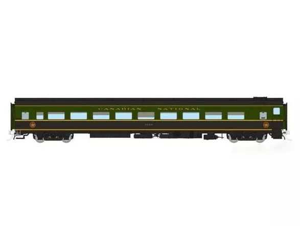 Rapido 100372 HO Scale Lightweight Coach CNR – 1954 Scheme 5624