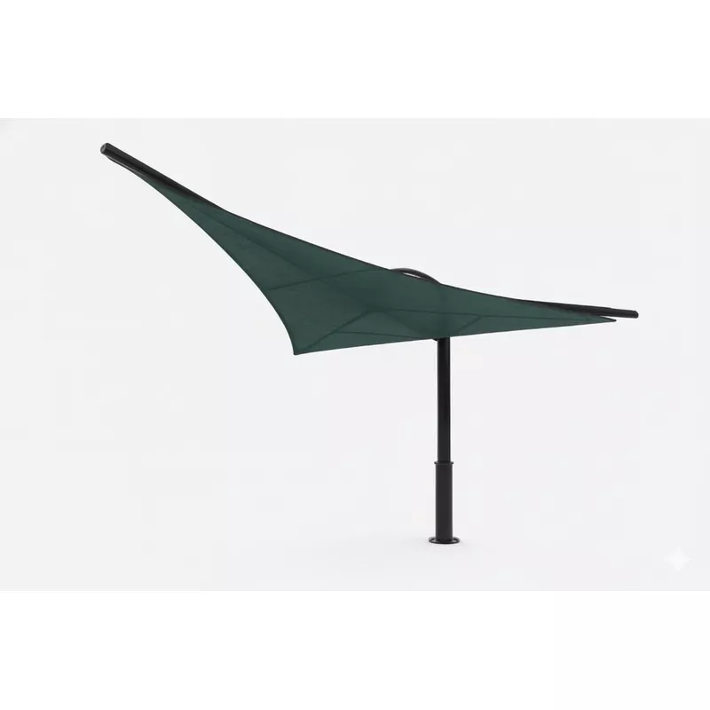 Rotating Shade Sail Structure