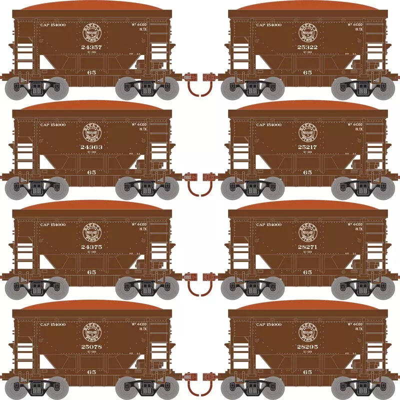 Roundhouse 1162 24' Ore Car w/Load Duluth, Missabe & Iron Range DM&IR