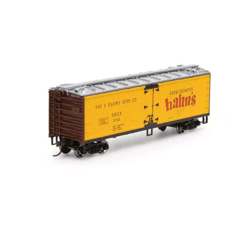 Roundhouse 98496 HO Scale 40′ Wood Reefer Kahn’s EKSK 3721