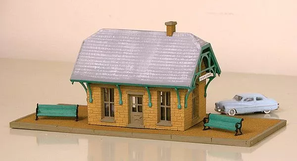 Scale Structures 1517 HO Highlands Station Kit