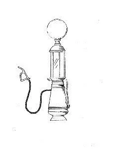 Scale Structures 2068 HO 1929 Ornate Gas Pump Kit