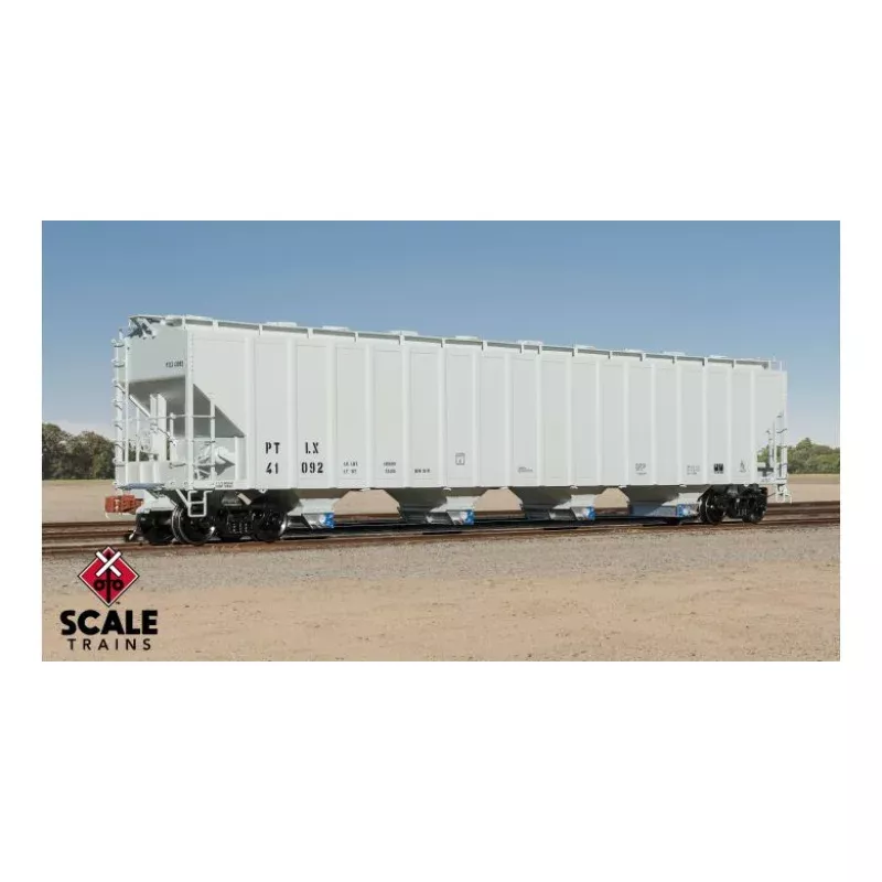 Scale Trains 39445 HO, PS 5820 Covered Hopper, PTLX, 41092