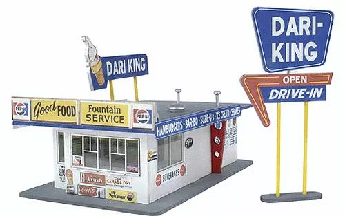 Scale University 1006K Dari-King Drive In Kit