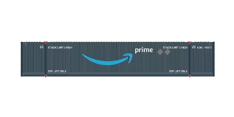 ScaleTrains 11586 HO Scale CIMC 53′ Dry Container Amazon Prime AZNU