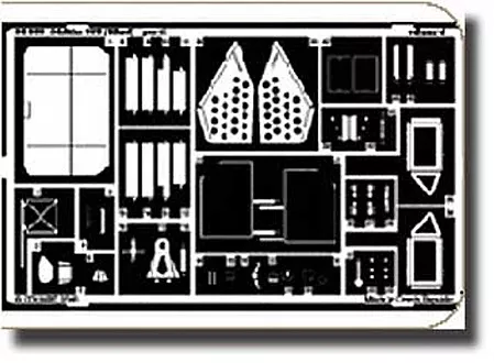SdKfz 232 8 RAD Armor for Tamiya