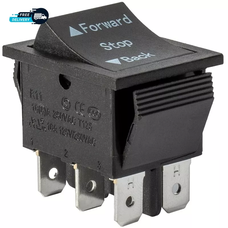 Set of 2 Universal Forward Reverse Switches for 6V, 12V, and 24V Power Wheels