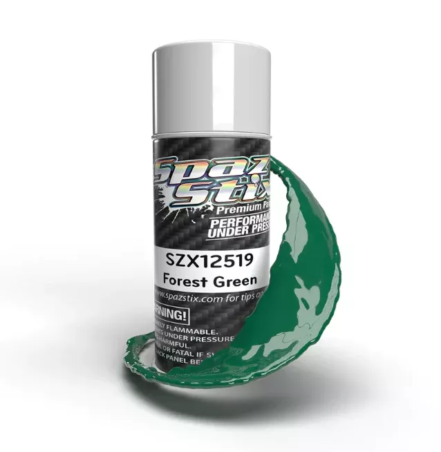 Spaz Stix 12519 Forest Green Spray Paint