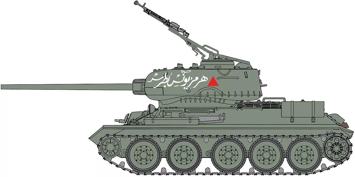 Syrian T34/85 The Six Day War Kit