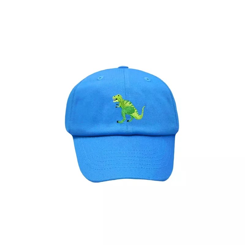 T-Rex Dinosaur Baseball Hat Blue