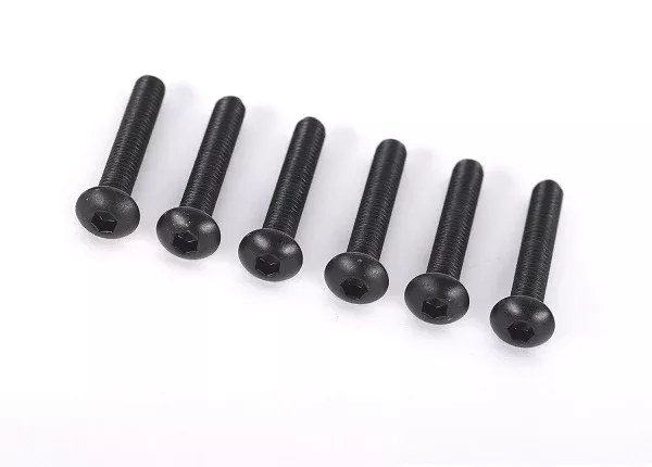 Traxxas 2455 4x24mm Button Head Machine Screw Hex Drive