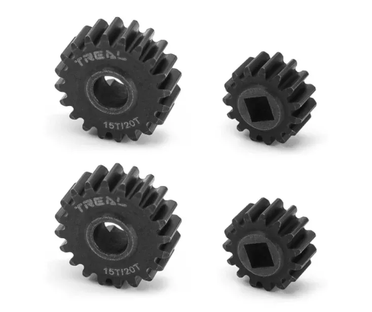 Treal Hobby (X003J9UXAR) 15T/20T Overdrive Portal Gears for Capra UTB / SCX10iii
