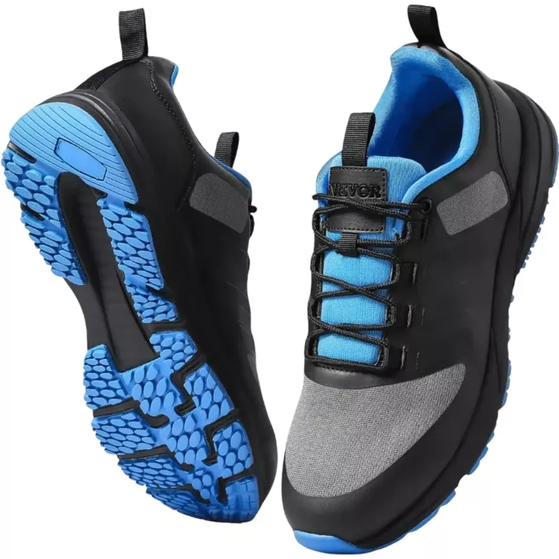 Vevor Cross Training Shoes Wide Toe Box Arch Support Black US 8 New
