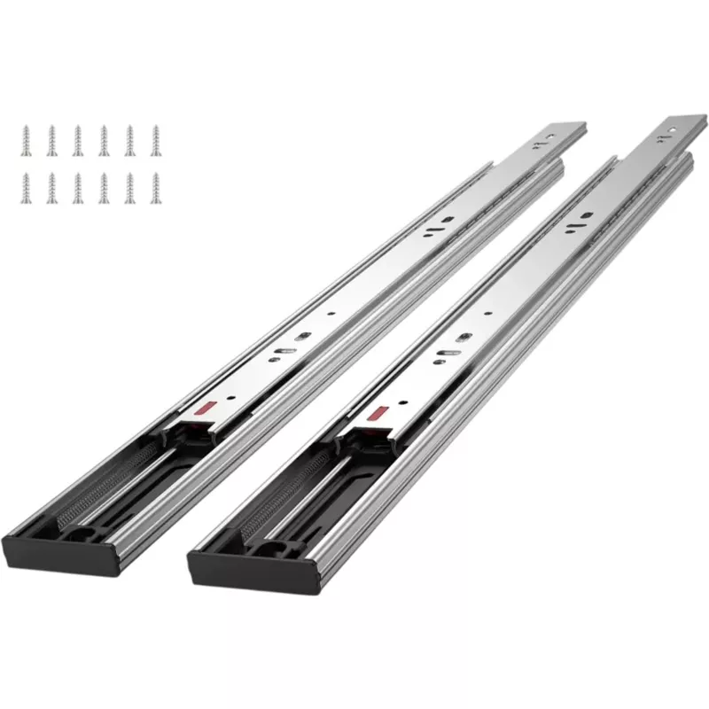 Vevor Drawer Slides 20″ Soft-Close Full Extension Side-Mount Rails 6 Pairs New