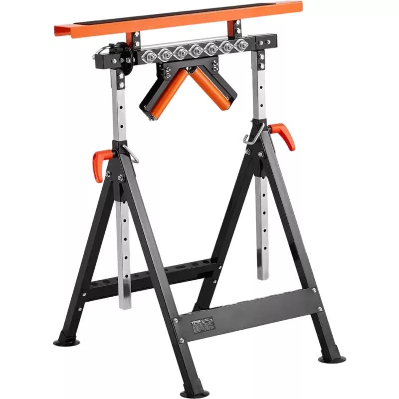 Vevor Roller Stand 4-in-1 Adjustable Heavy Duty Table Saw Outfeed Support New