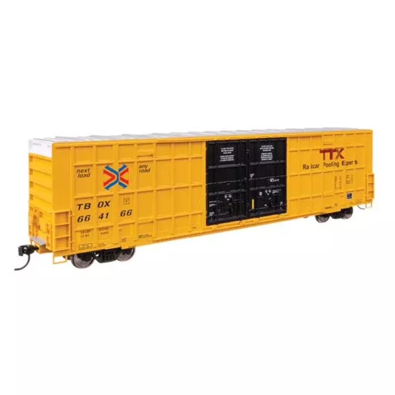 Walthers 910-3114 HO, 60' High Cube Boxcar, TBOX 664166