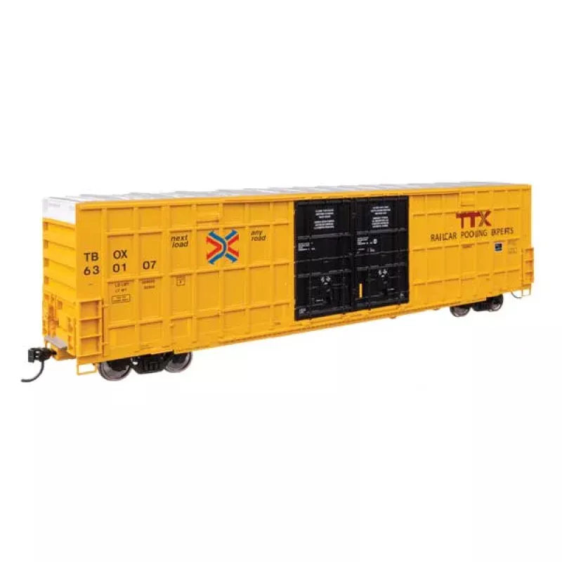 Walthers 910-3118 HO, 60' High Cube Boxcar, TBOX 630107