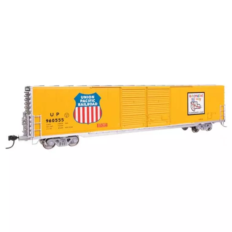 Walthers 910-3415 HO, Mainline, 60' Pullman Standard Double Door Auto Parts Boxcar, Union Pacific, UP 960555