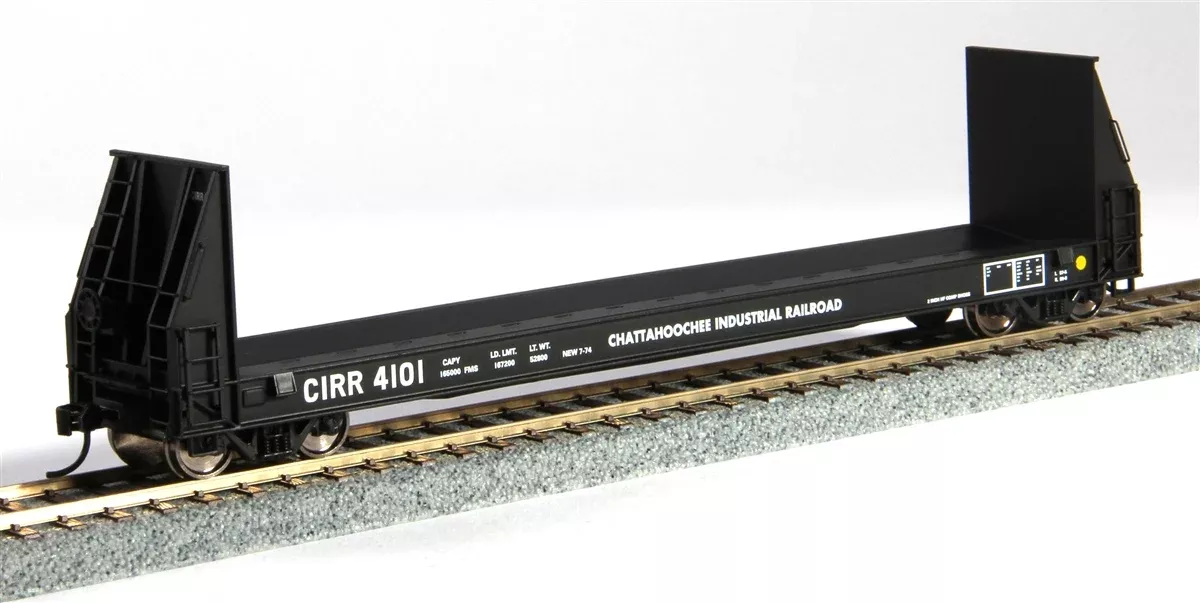 Walthers 920-104504 HO Chattahoochee Industrial 50' Sieco Pulpwood Flatcar #4104