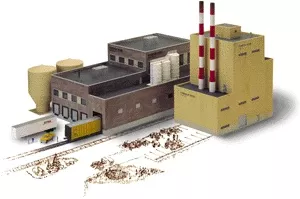 Walthers Cornerstone 933-3237 N Scale Superior Paper Company Kit