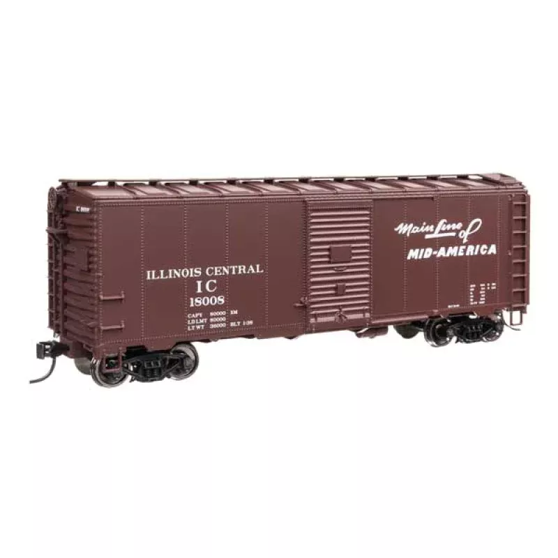 Walthers Mainline 910-2751 HO, 40' Box Car, IC, 18008