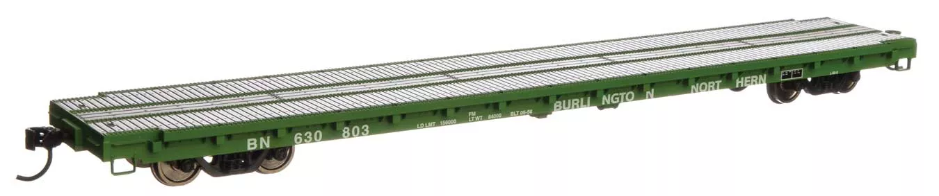 Walthers Mainline 910-5387 HO Scale 60′ PS Flatcar Burlington Northern BN 630803