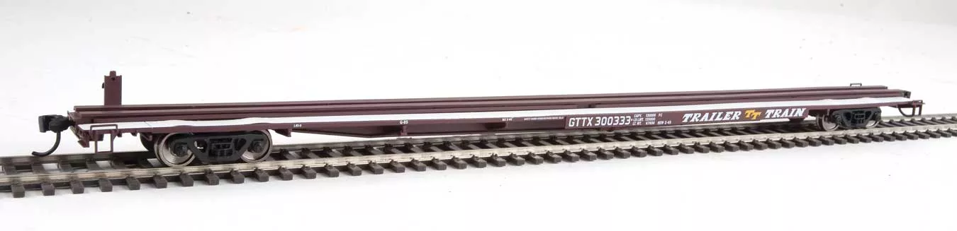 Walthers Mainline 910-5516 HO Scale G85 85' Flatcar Trailer Train GTTX 300333