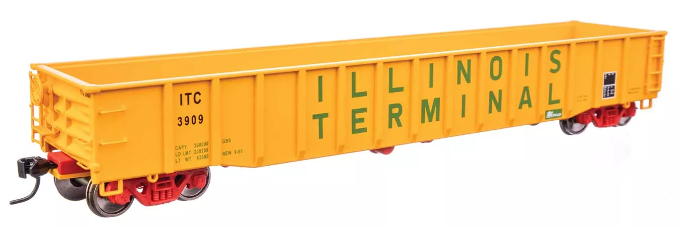 Walthers Proto 920-105513 HO Scale 53′ Thrall Gondola Illinois Terminal IT 3920