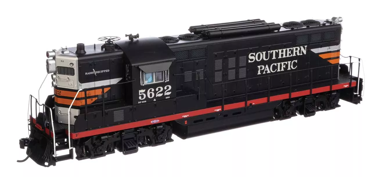 Walthers Proto 920-42719 HO Scale EMD GP9 Ph II Southern Pacific “Black Widow” SP 5622 DCC & LokSound