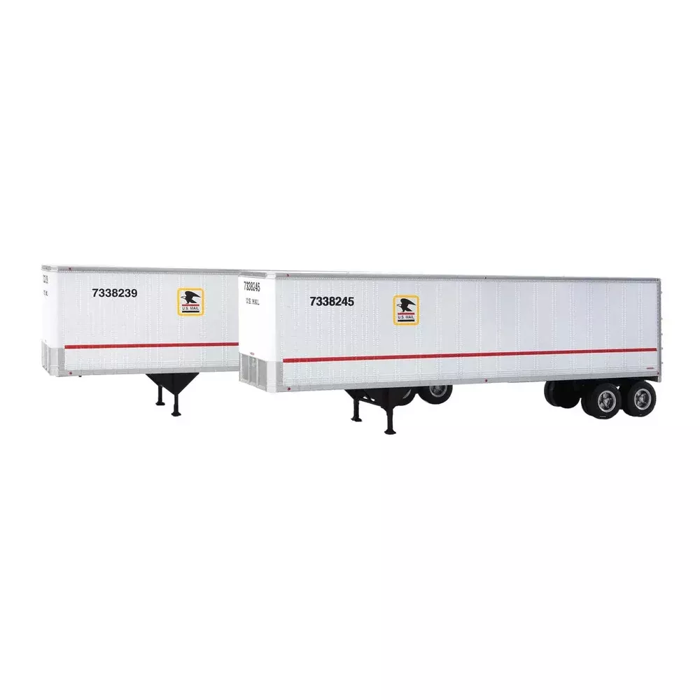 Walthers SceneMaster 949-2517 HO 40′ Trailmobile US Postal Service