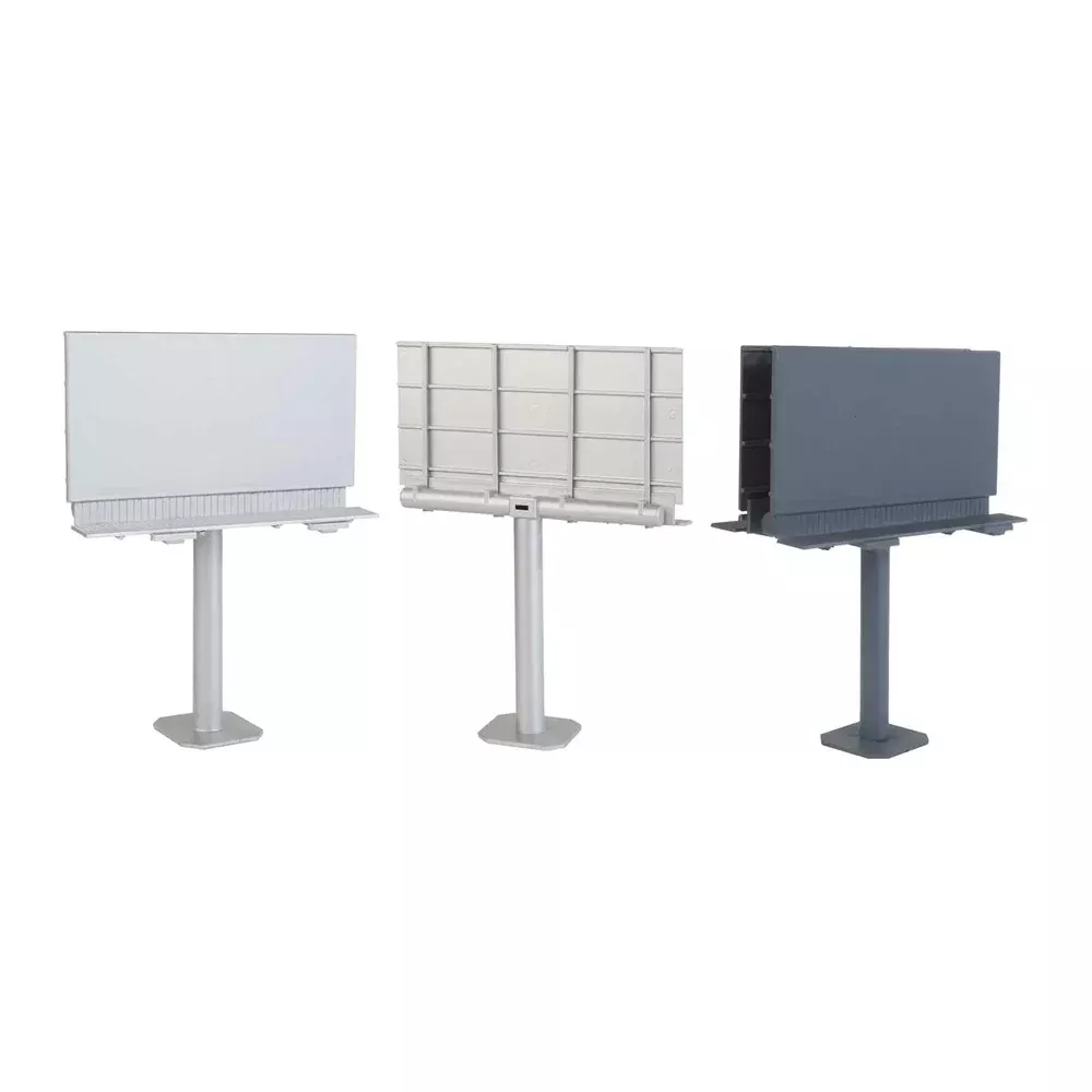 Walthers SceneMaster 949-4252 HO Modern Single-Post Billboard Kit