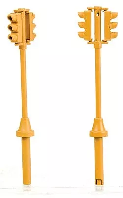 Walthers SceneMaster 949-4368 HO Scale 1960s-Style Traffic Light 2-Pack Non-Op