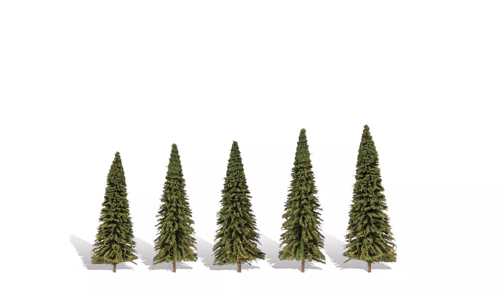 Woodland Scenics WDS TR3565 WDS3565 Forever Green – 5/pkg O SCALE NEW