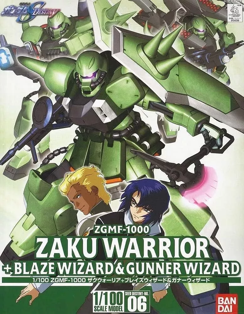 ZGMF-1000 ZAKU Warrior + Blaze & Gunner Wizard