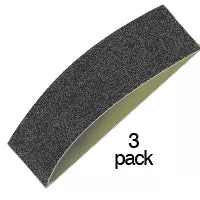 Zona Tools xxx 37797 1.5″ Wide Replacement Sanding Bands, 240 Medium Grit for ZON-37795 (3-Pack)
