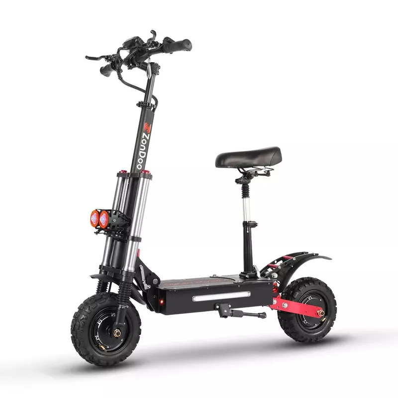ZonDoo ZO03 Electric Scooter – 5600W Dual Motor, 45 MPH, 50-Mile Range **PRE-ORDER**